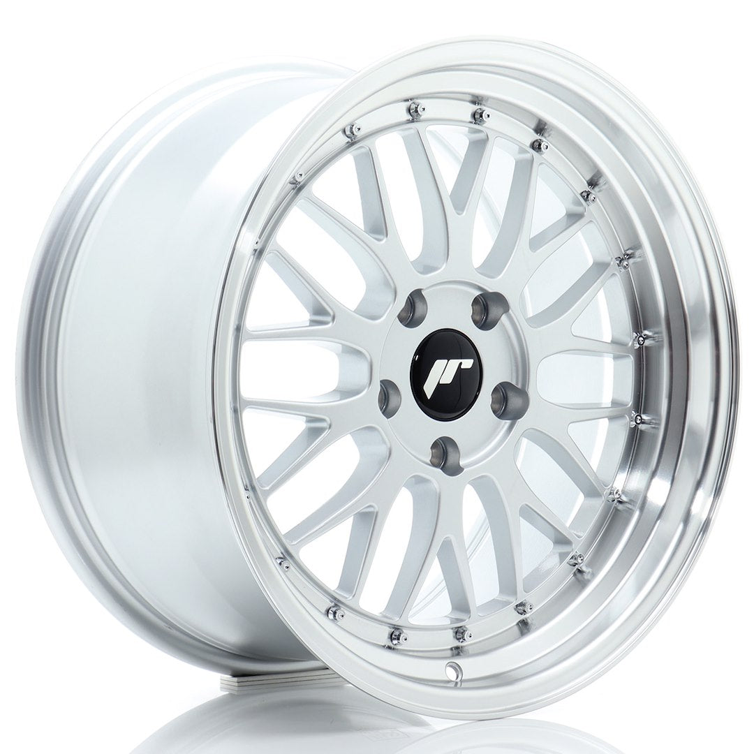 Alu kola Japan Racing JR23 18x9,5 ET35 5x120 Hyper Silver w/ Machined Lip | Wheelsup.cz