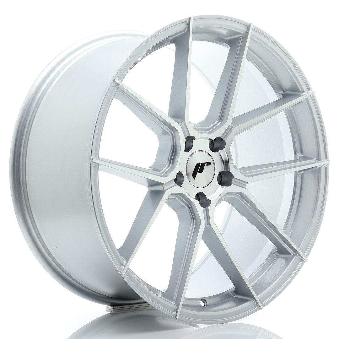 Alu kola Japan Racing JR30 20x10 ET41 5x112 Silver Machined Face | Wheelsup.cz