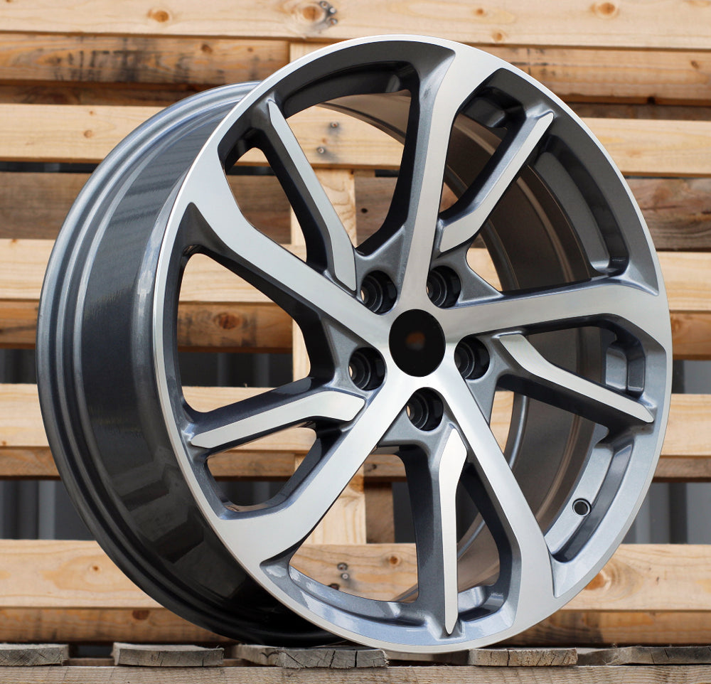 Alu disky pre Ford FBX326 7.5x18 5x108 ET50 63.4 Sivá