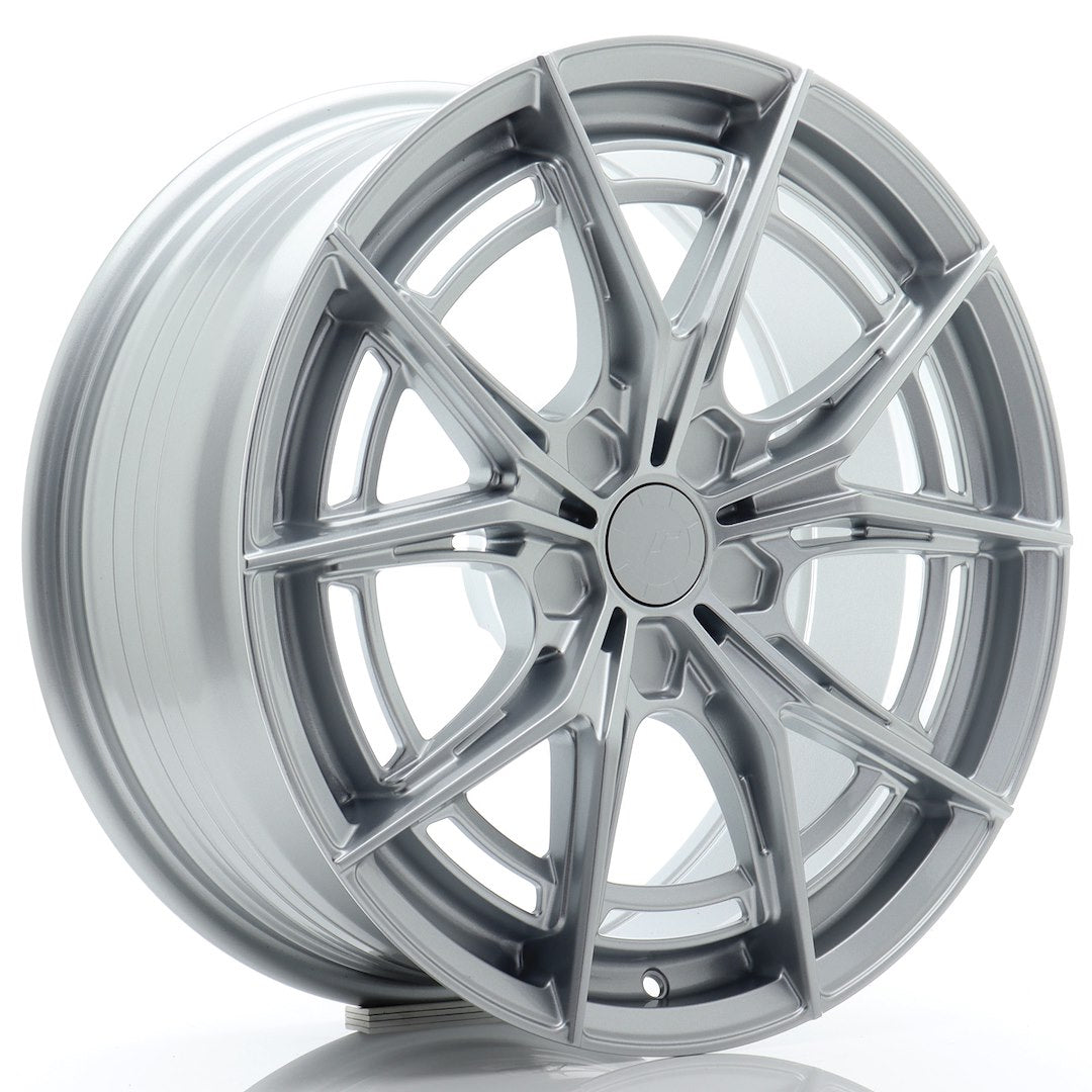 Alu disky Japan Racing JR50 8x18 BLANK ET25-45 72.6 Strieborná