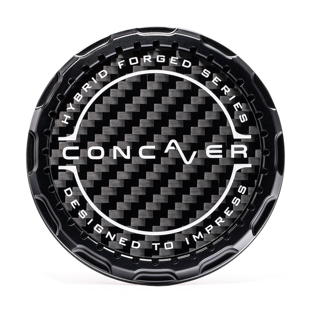 Středová poklička Concaver Premium - Classic Carbon - Black Anodized
