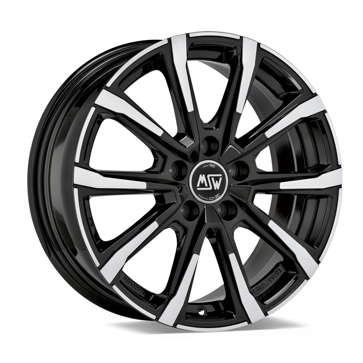 Alu kola MSW 79 7x18 5x114.3 ET40 60.1 černá