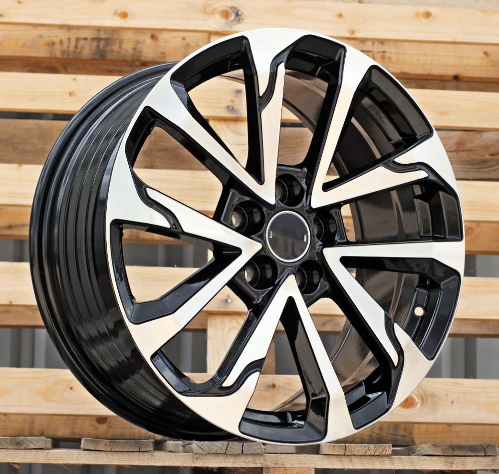 Alu disky pre Toyota FBX416 8x18 5x114.3 ET40 60.1 Čierna