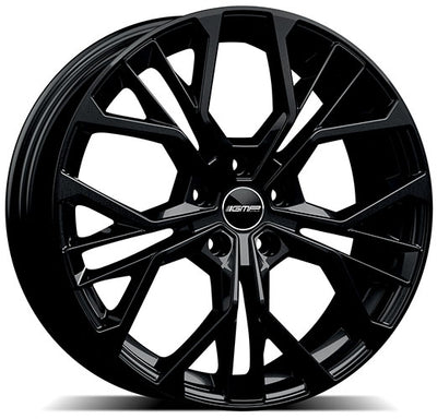 Alu kola GMP Matisse 6x15 4x108 ET38 63.4 glossy black | Wheelsup.cz