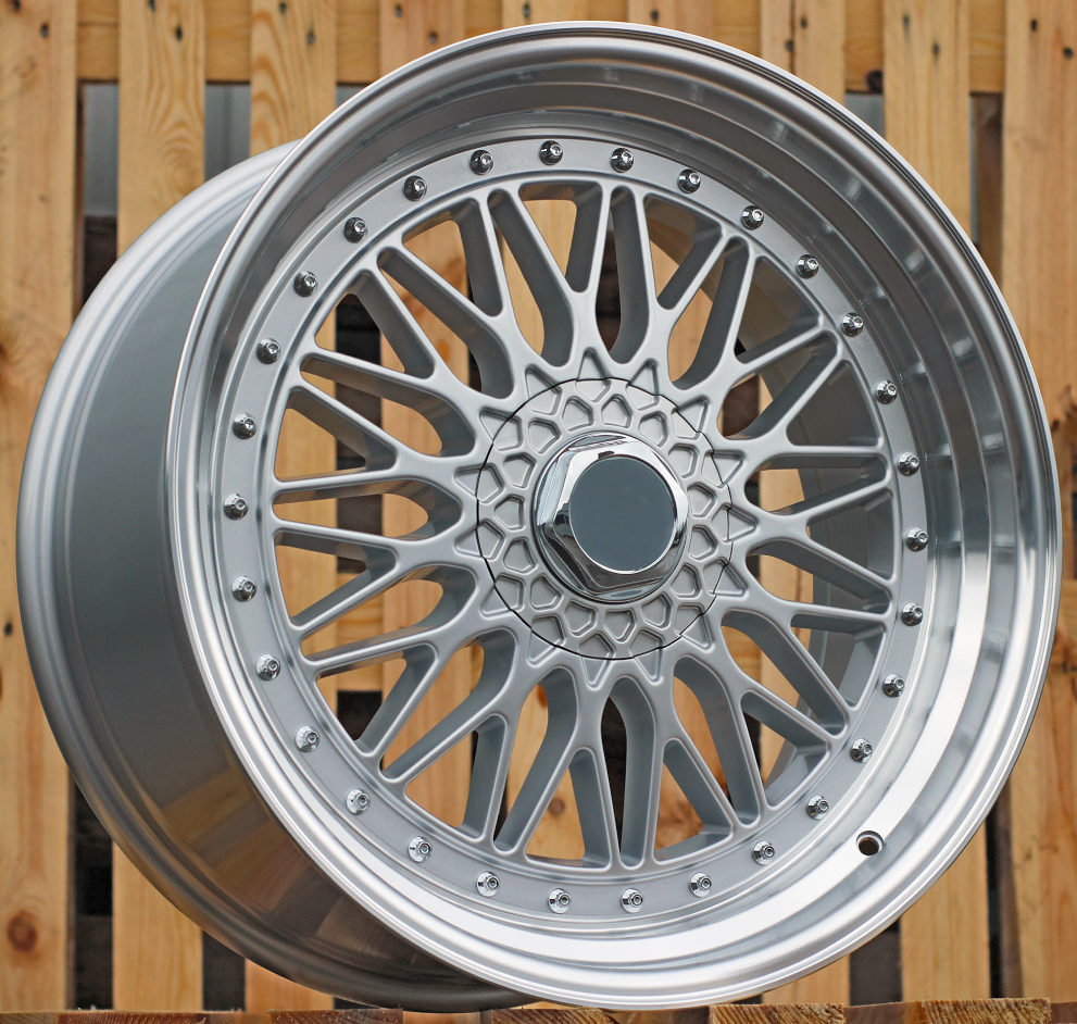 Alu kola pro Racing Line BY479 7.5x16 5x112 ET36 Silver & Polished Lip | Wheelsup.cz