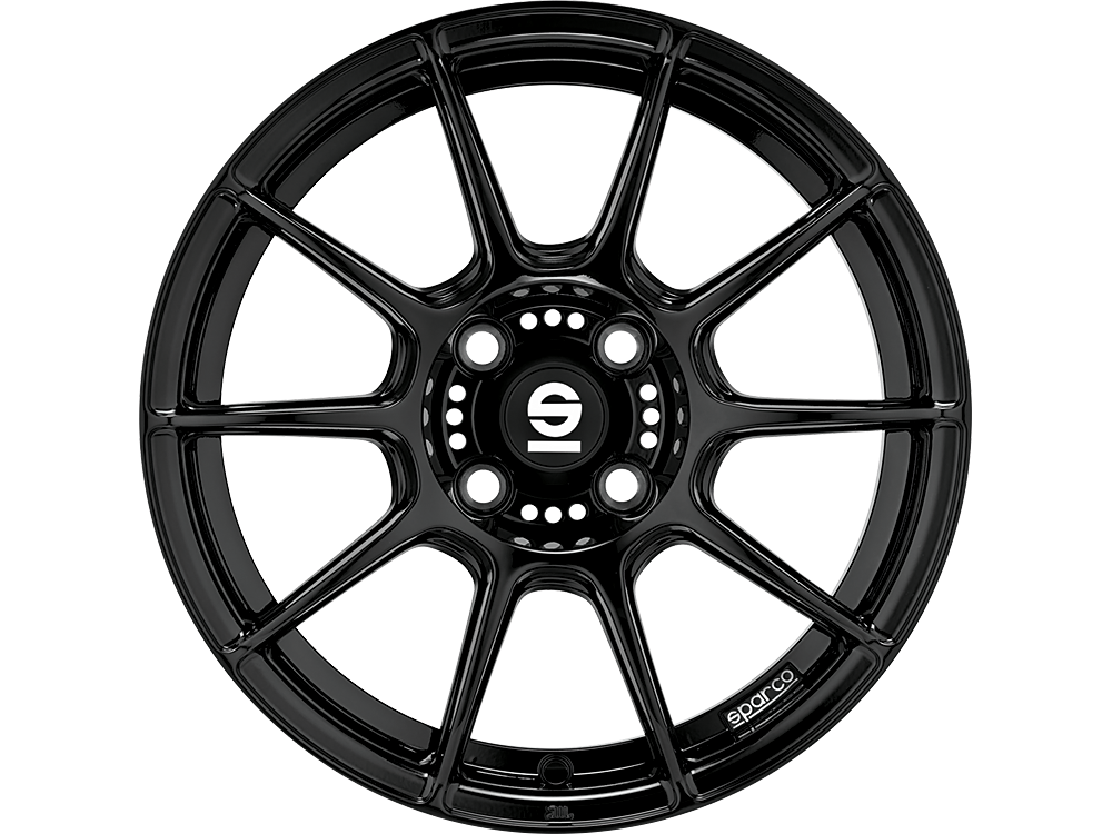 SPARCO FF1 7x17 4x100 ET40 63,3 Gloss Black - Wheelsup.sk