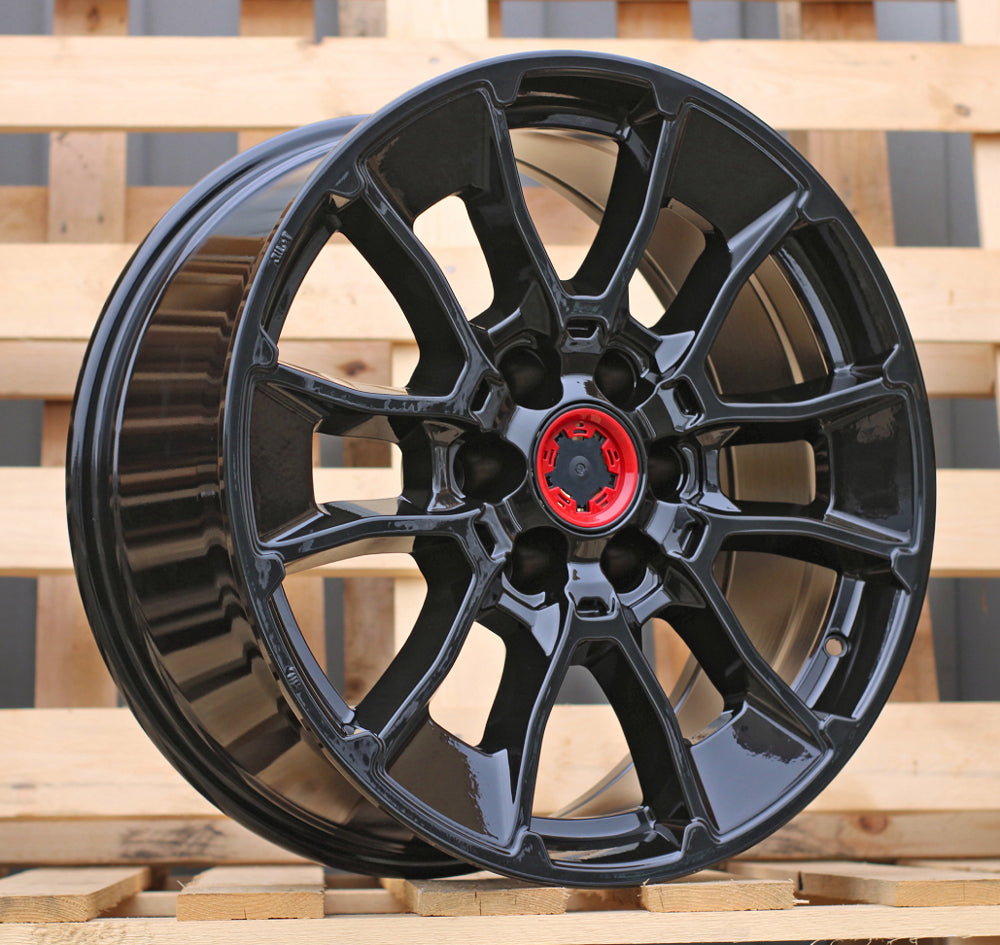Alu kola pro SUV / 4x4 / Offroad F1880 8.5x20 6x139.7 ET55 95.1 černá | Wheelsup.cz