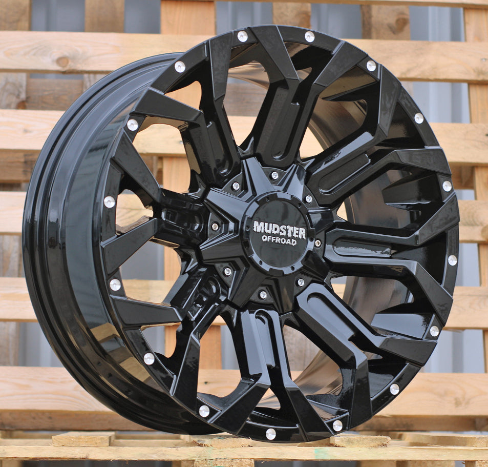 Alu kola pro Offroad B1417 9x20 8x170 ET0 Black | Wheelsup.cz