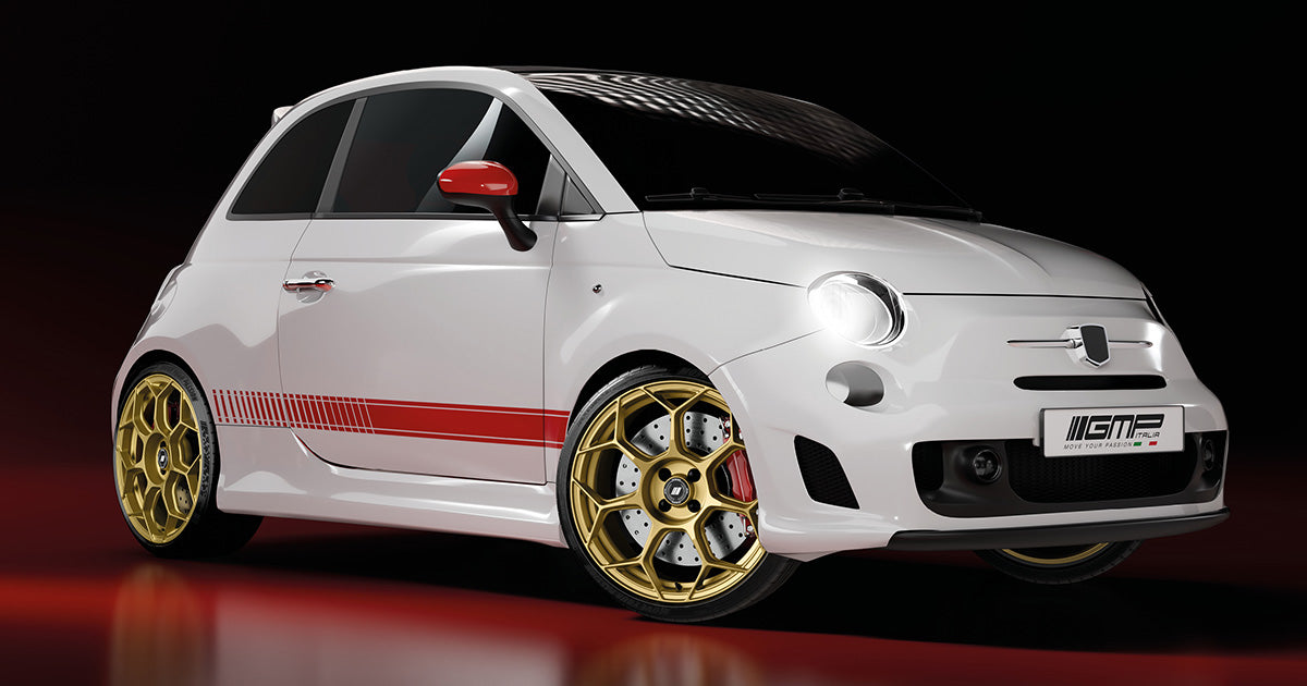 Alu kola GMP Raceway 7x18 4x108 ET30 65.1 bianco corsa | Wheelsup.cz