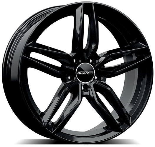 Alu disky GMP Fasten 7.5x17 5x112 ET35 66.6 Čierna