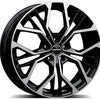 Alu disky GMP Matisse 7.5x18 4x100 ET38 60.1 Čierna