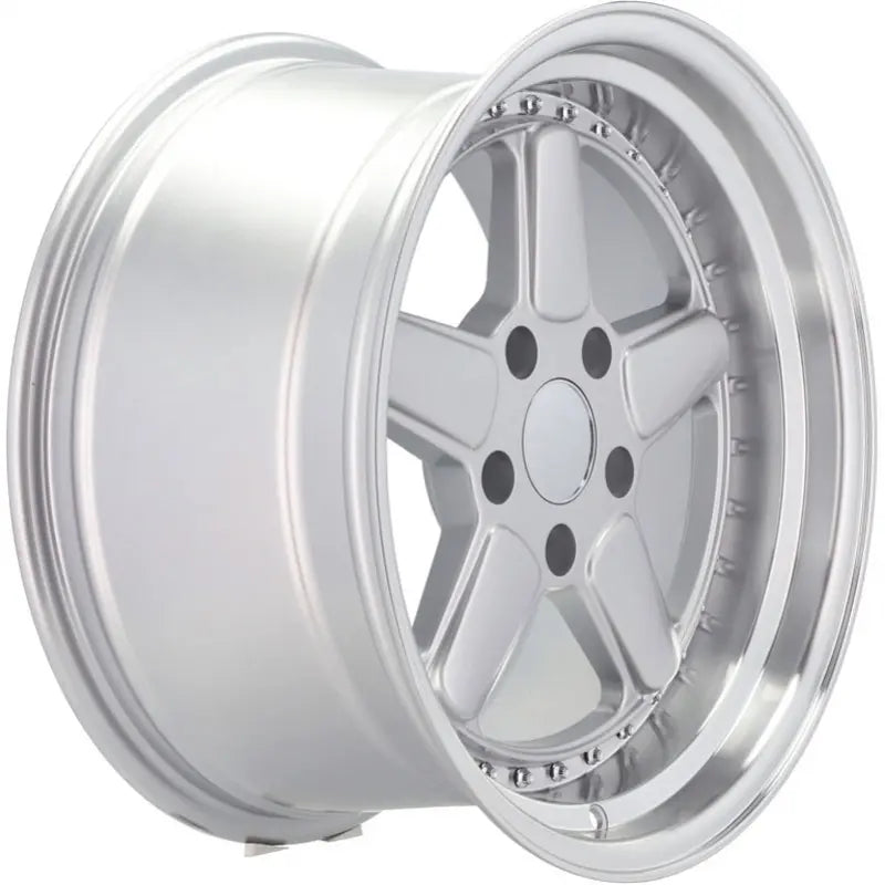 Alu kola pro BMW 7961F 9x17 5x120 ET25 72.6 Silver & Polished Lip | Wheelsup.cz