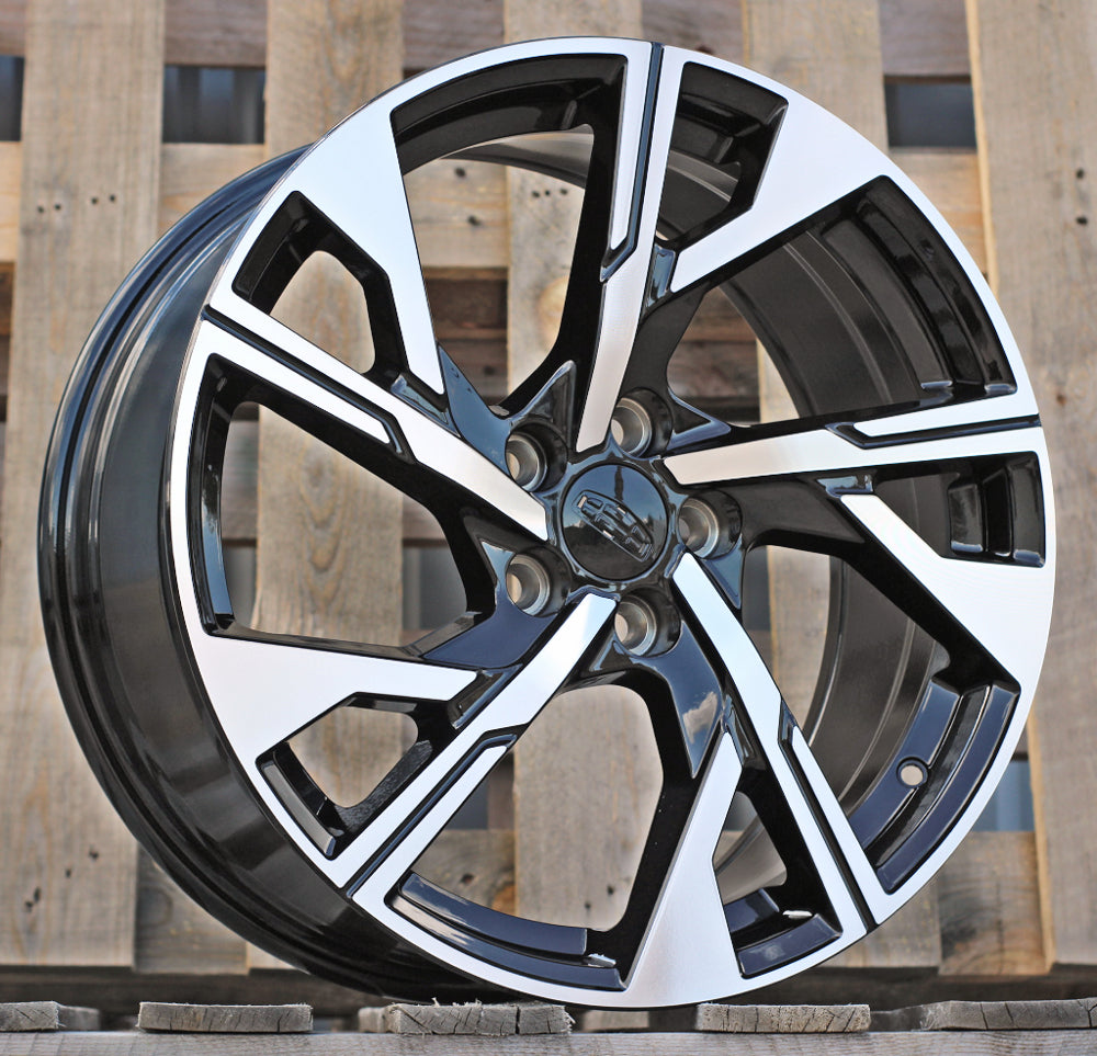 Alu disky Racing Line H3552F 8x18 5x108 ET48 63.4 Čierna