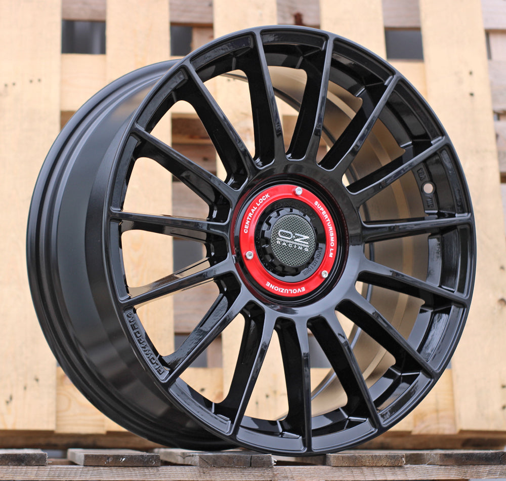 Alu disky Racing Line FF009 8x18 5x108 ET38 73.1 Čierna