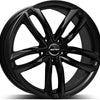Alu disky GMP Atom 8x18 5x112 ET35 66.5 Čierna