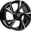 Alu disky Tomason AR1 8x18 5x112 ET43 66.6 Čierna