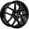 Alu disky Tomason TN30 8x18 5x112 ET45 66.6 Čierna