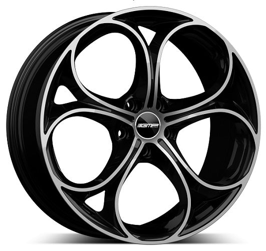 Alu kola GMP Drake 8x19 5x110 ET33 65.1 black diamond | Wheelsup.cz