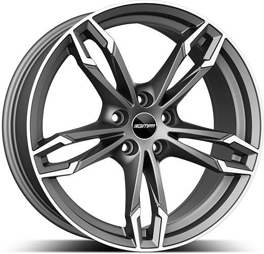 Alu kola GMP Dea 8x19 5x120 ET43 72.6 matt anthracite diamond | Wheelsup.cz