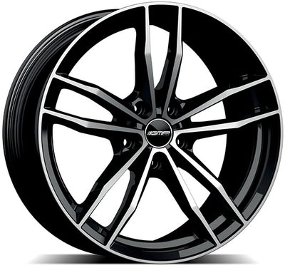 Alu kola GMP Swan 8x19 5x120 ET45 72.6 black diamond | Wheelsup.cz