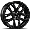 Alu disky GMP Lunica 8x19 5x120 ET58 65.1 Čierna