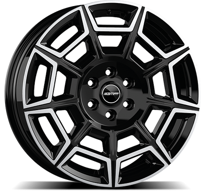 Alu disky GMP Pervan 8x20 5x120 ET50 65.1 Čierna