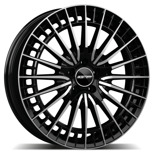 Alu disky GMP Qstar 8x21 5x112 ET40 66.6 Čierna