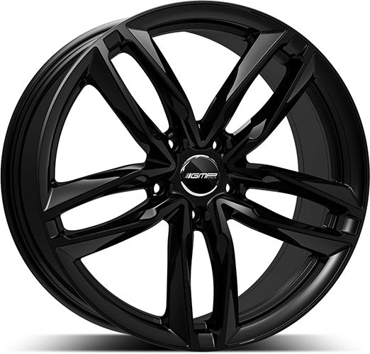 Alu disky GMP Atom 8.5x19 5x112 ET25 66.5 Čierna