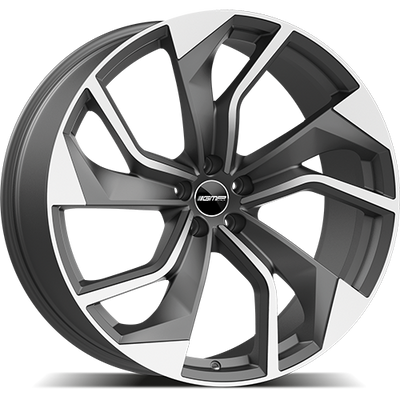 Alu kola GMP Rebel 8.5x19 5x112 ET25 66.5 matt anthracite diamond | Wheelsup.cz