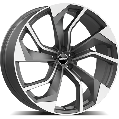 Alu kola GMP Rebel 8.5x19 5x112 ET45 66.5 matt anthracite diamond | Wheelsup.cz