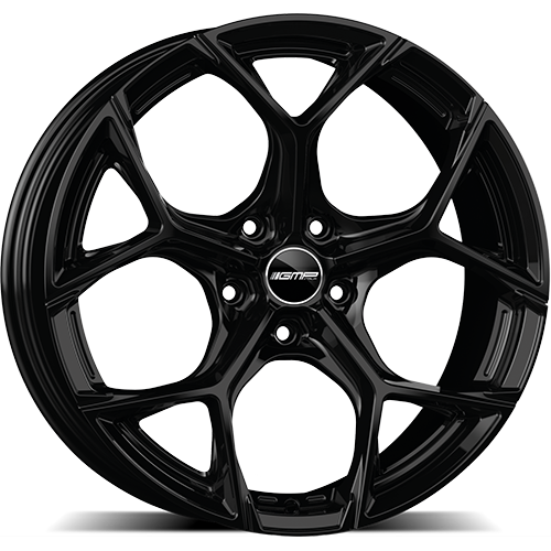 Alu disky GMP Ultrivity 8.5x19 5x114.3 ET37 64.1 Čierna