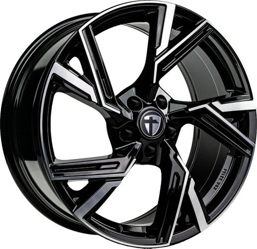 Alu kola Tomason AR1 8.5x19 5x114.3 ET45 72.6 black diamond polished | Wheelsup.cz
