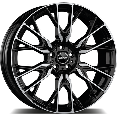 Alu kola GMP Fender 8.5x20 5x112 ET45 66.6 black diamond | Wheelsup.cz