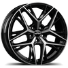 Alu disky GMP Lunica 8.5x20 5x112 ET45 66.6 Čierna