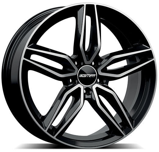 Alu kola GMP Fasten 8.5x20 5x114.3 ET45 73.1 black diamond | Wheelsup.cz