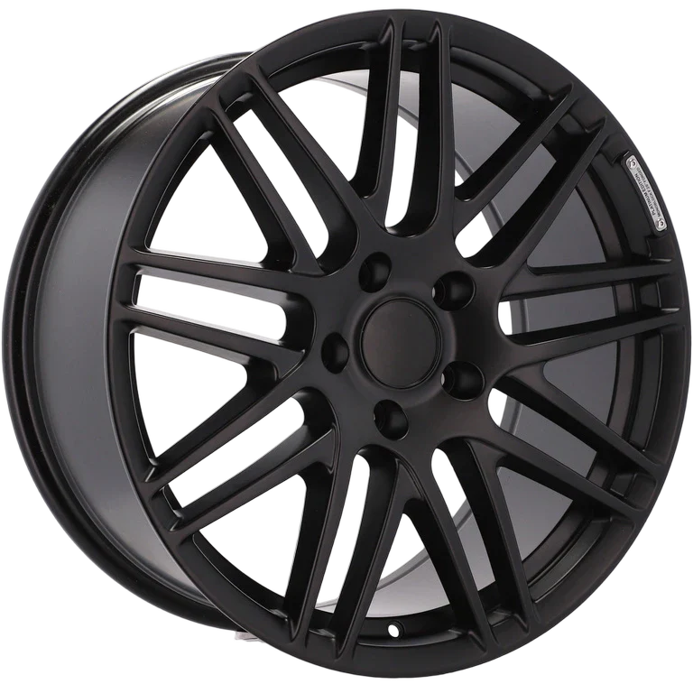 Alu kola pro Mercedes 8102 10x22 5x130 ET33 84.1 Black Half Matt | Wheelsup.cz