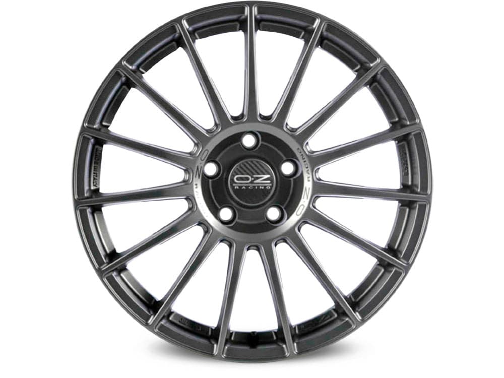 OZ SUPERTURISMO LM 8x18 5x120 ET34 79 Matt Graph. + Sil. Letter. - Wheelsup.sk