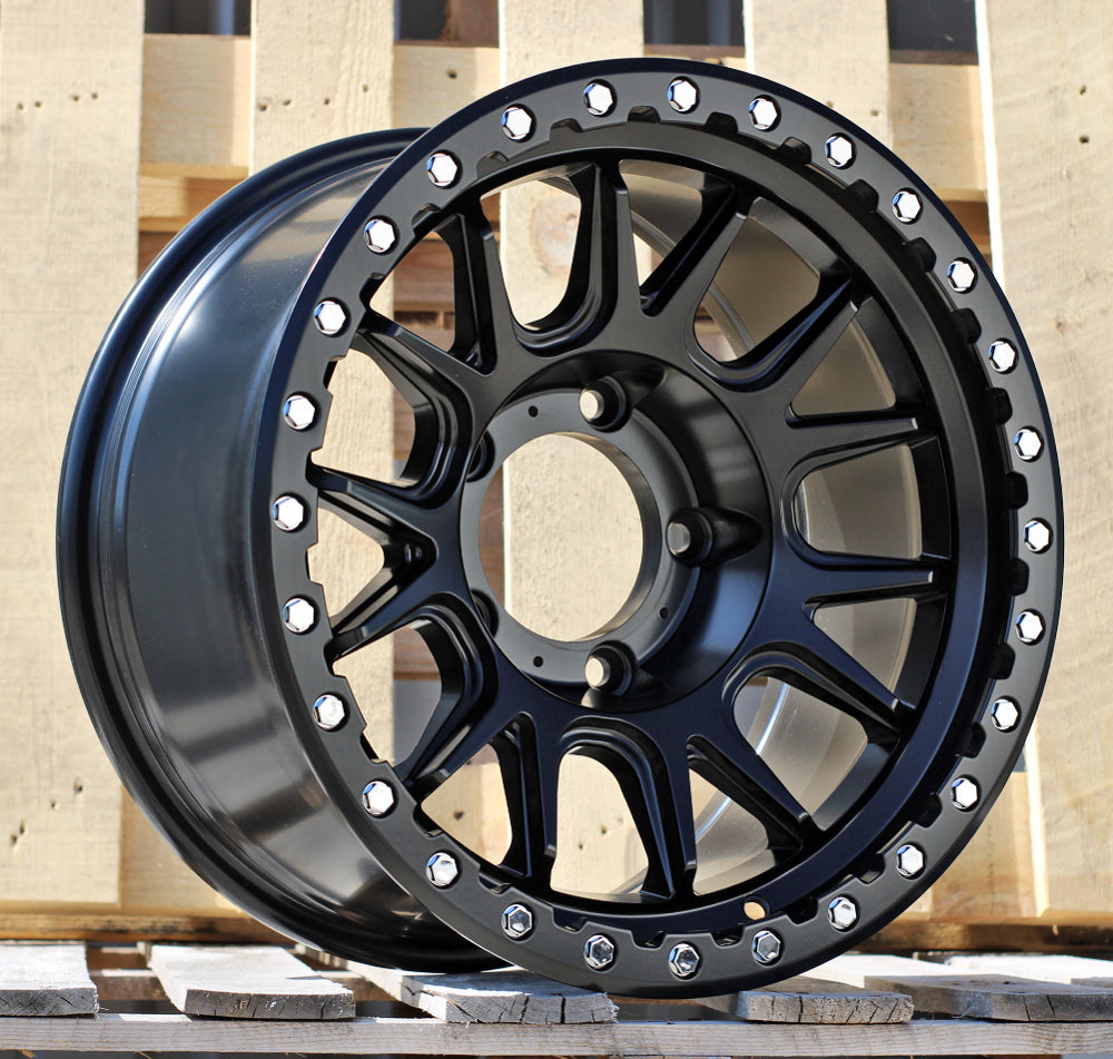 Alu disky pre Offroad / SUV / 4x4 F7018 9x17 5x150 ET-12 110.5 Čierna