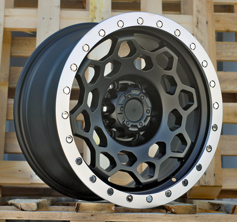 Alu disky pre Offroad / SUV / 4x4 JT240 8.5x17 6x139.7 110.1 Čierna