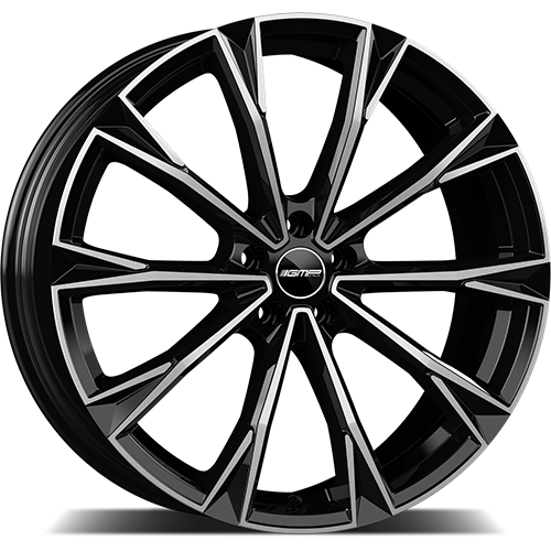 Alu kola GMP Totale 9x19 5x112 ET35 66.6 black diamond | Wheelsup.cz