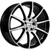 Alu kola Tomason TN1 Flow 9x19 5x112 ET35 66.6 black polished