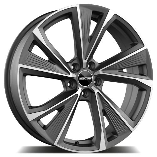 Alu kola GMP Evento 9x20 5x112 ET20 66.5 matt anthrazite diamond | Wheelsup.cz