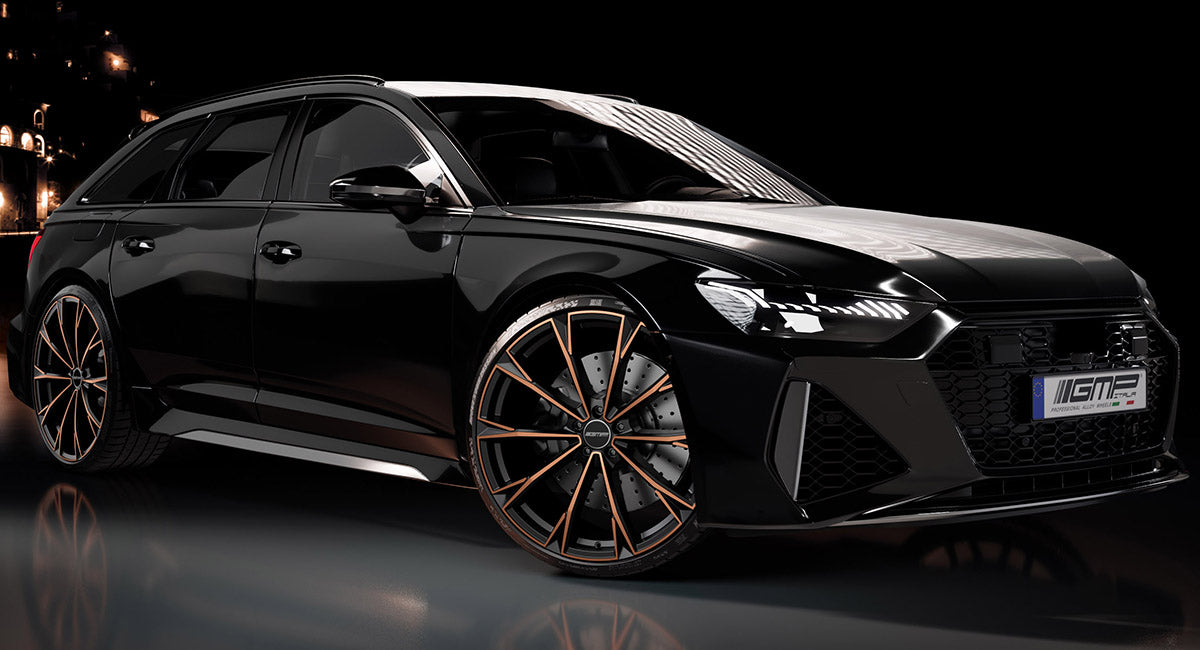 Alu kola GMP Totale 9.5x20 5x112 ET50 66.6 black diamond | Wheelsup.cz