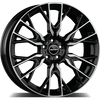 Alu disky GMP Fender 9.5x21 5x112 ET25 66.6 Čierna