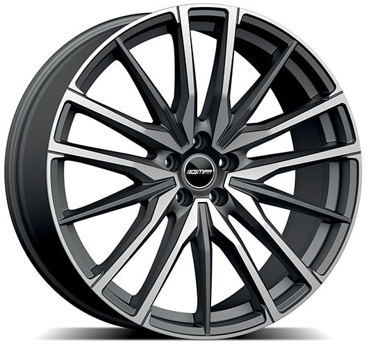 Alu kola GMP Sparta 9.5x22 5x112 ET37 66.6 matt anthracite diamond | Wheelsup.cz