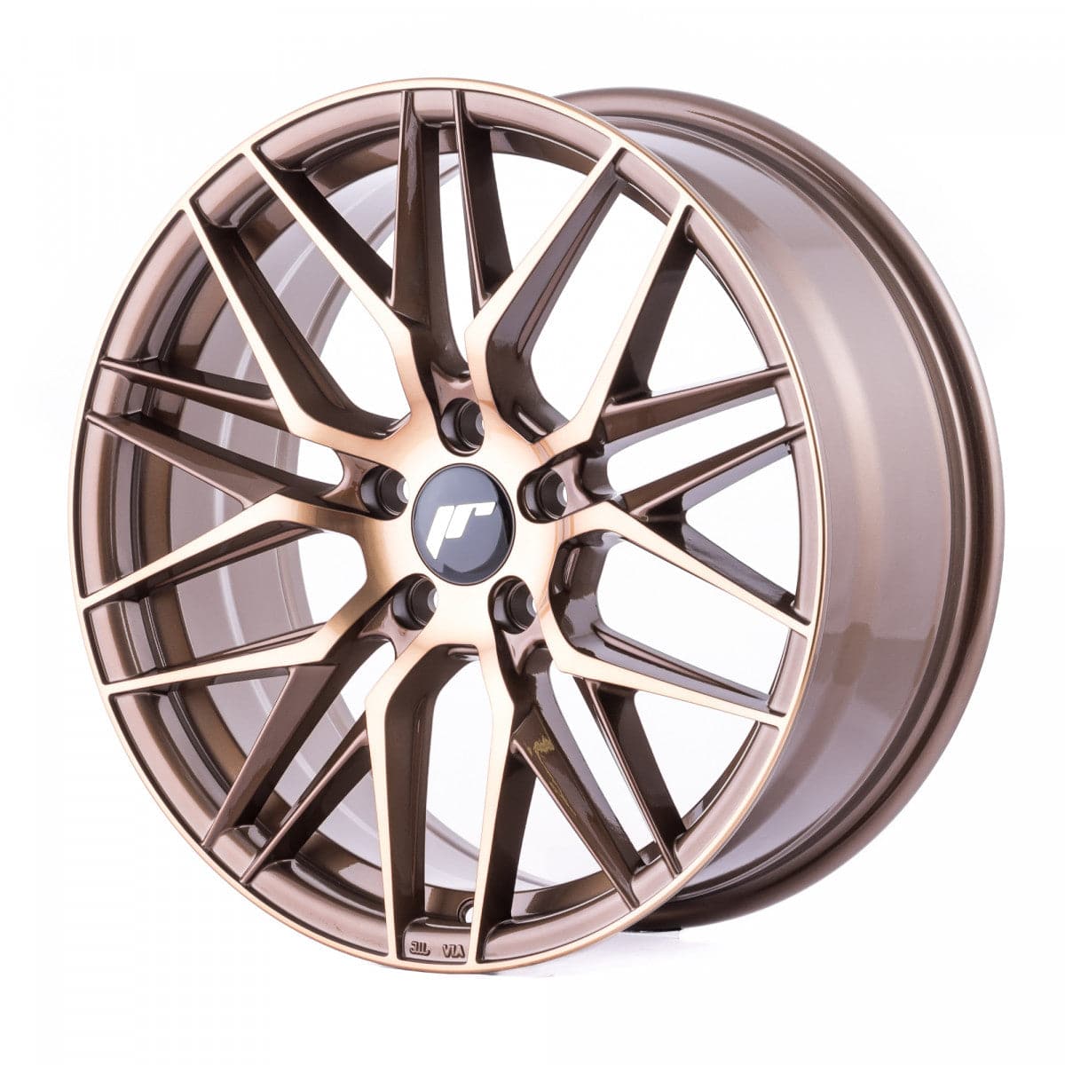 JR Wheels JR28 17x8 ET35 5x100 Platinum Bronze - Wheelsup