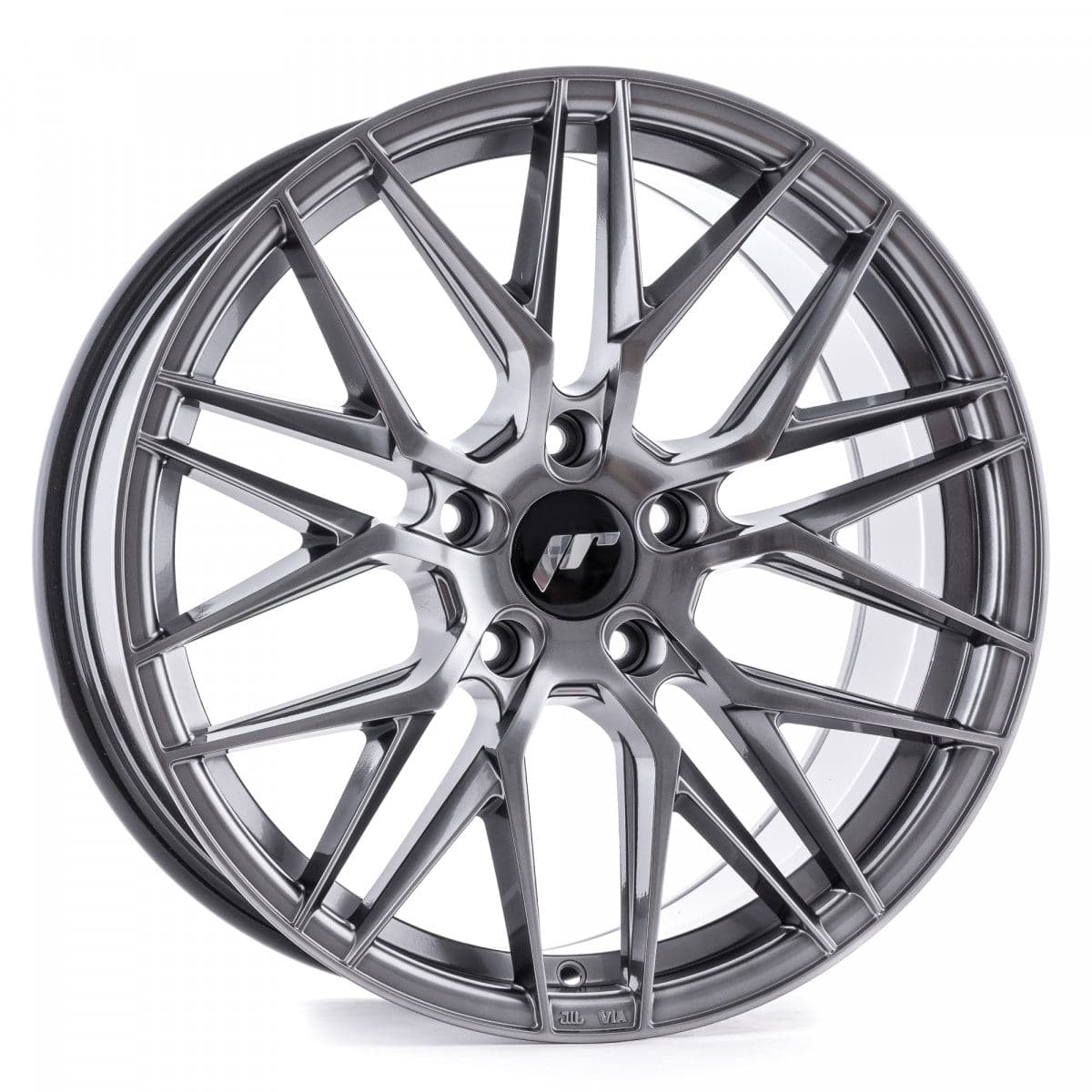 JR Wheels JR28 18x7,5 ET20 4x108 Hyper Black - Wheelsup