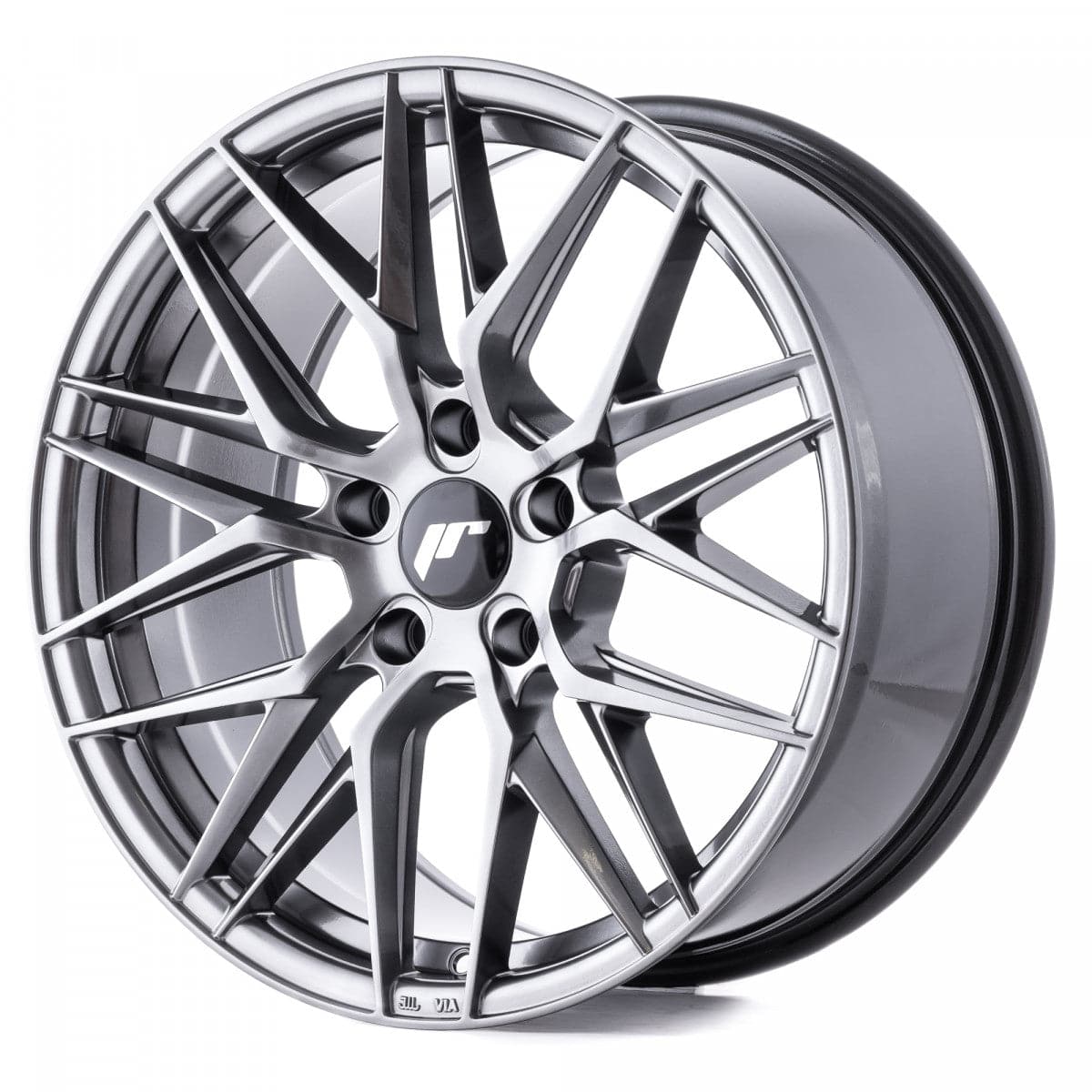 JR Wheels JR28 18x7,5 ET20 4x108 Hyper Black - Wheelsup