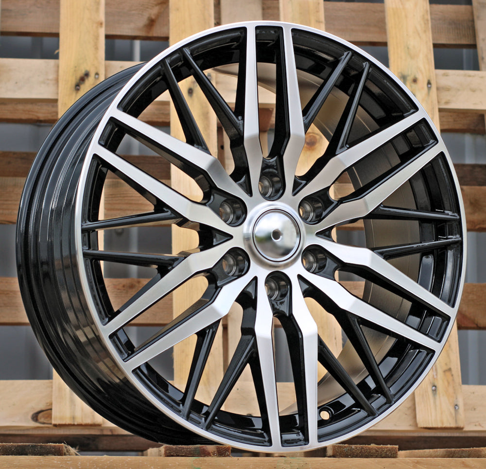 Alu disky pre Ford YF0453 8x19 6x120 ET48 74.1 Čierna