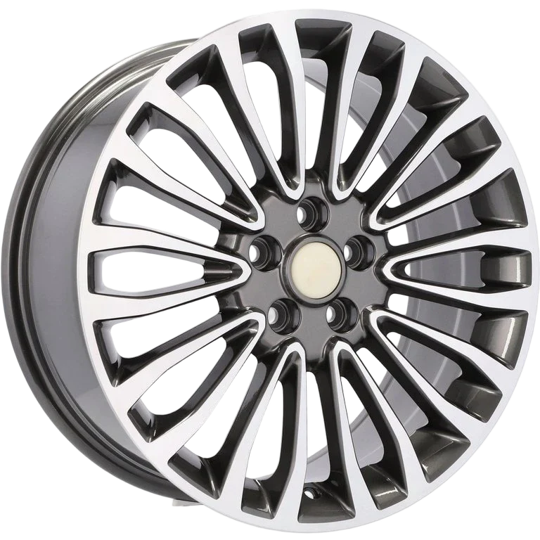 Alu kola pro Ford A1340 8x18 5x108 ET50 63.4 Grey Polished | Wheelsup.cz